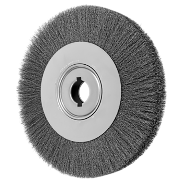 Pferd 79181261 | 81261 15" Diameter x 2-1/2" Width Carbon Steel Wire Wheel Brush