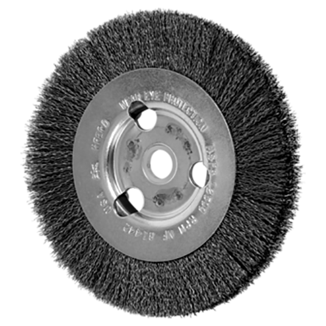 Pferd 79181442 | 81442 4" Diameter x 1/2" Width Carbon Steel Wheel Brush