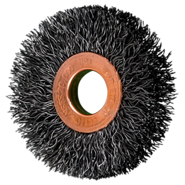 Pferd 79181529 | 81529 2" Diameter x 3/8" Width Carbon Steel Wire Wheel Brush