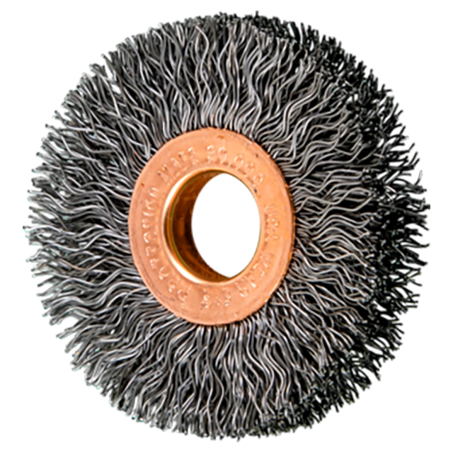 Pferd 79181530 | 81530 2" Diameter x 3/8" Width Carbon Steel Wire Wheel Brush