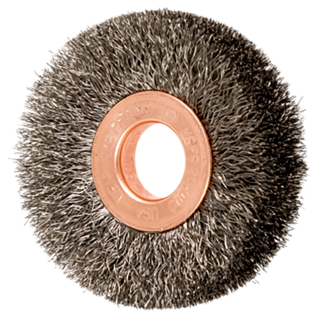 Pferd 79181575 | 81575 2" Diameter x 3/8" Width Stainless Steel Wire Wheel Brush