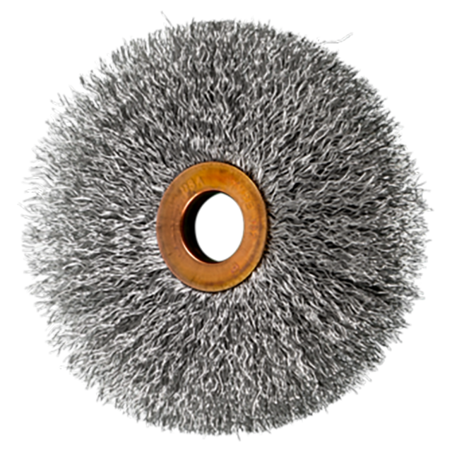 Pferd 79181587 | 81587 3" Diameter x 5/8" Width Stainless Steel Wire Wheel Brush