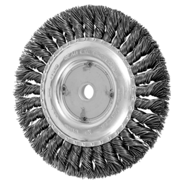 Pferd 79181668 | 81668 6" Diameter x 5/8" Width Carbon Steel Wire Wheel Brush
