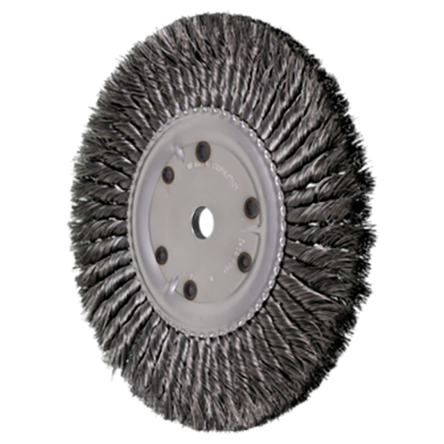 Pferd 79181723 | 81723 10" Diameter x 3/4" Width Carbon Steel Wire Wheel Brush