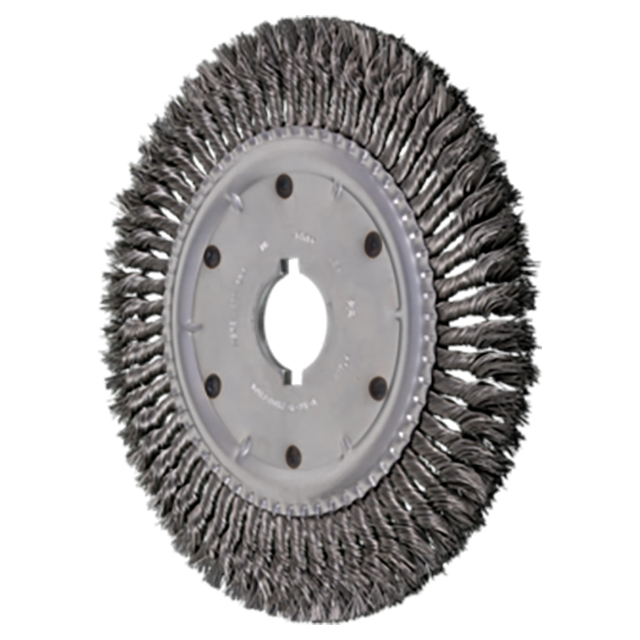 Pferd 79181766 | 81766 12" Diameter x 3/4" Width Carbon Steel Wire Wheel Brush