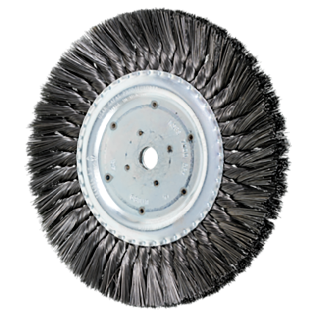 Pferd 79181889 | 81889 8" Diameter x 5/8" Width Carbon Steel Wire Wheel Brush