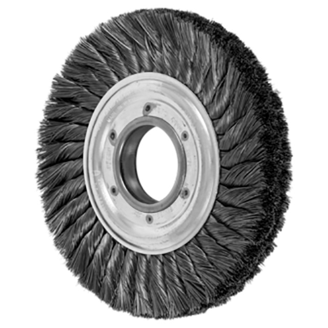 Pferd 79182035 | 82035 8" Diameter x 1-1/8" Width Carbon Steel Wire Wheel Brush