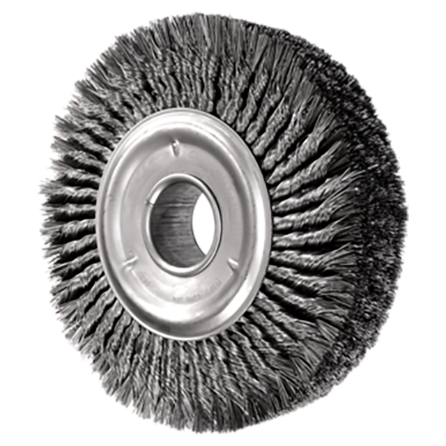 Pferd 79182083 | 82083 10" Diameter x 3/4" Width Carbon Steel Wheel Brush
