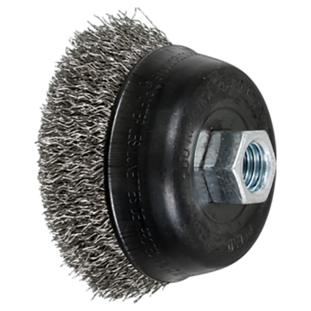 Pferd 79182359 | 82359 3-1/2" Diameter x 7/8" Length Stainless Steel Cup Brush