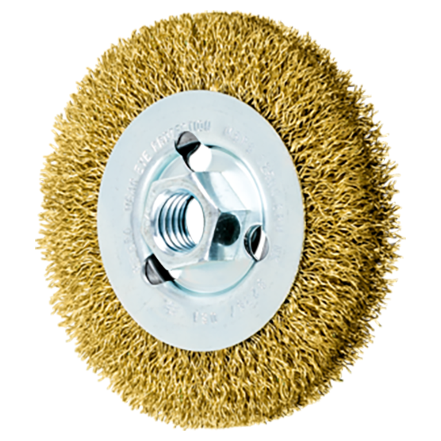 Pferd 79182367 | 82367 4" Diameter x 1/2" Width Wire Wheel Brush
