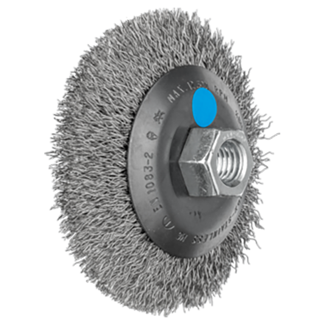 Pferd 79182370 | 82370 4" Diameter x 1/2" Width Stainless Steel Wire Brush