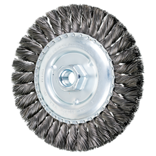 Pferd 79182471 | 82471 6" Diameter x 5/8" Width Carbon Steel Wire Wheel Brush