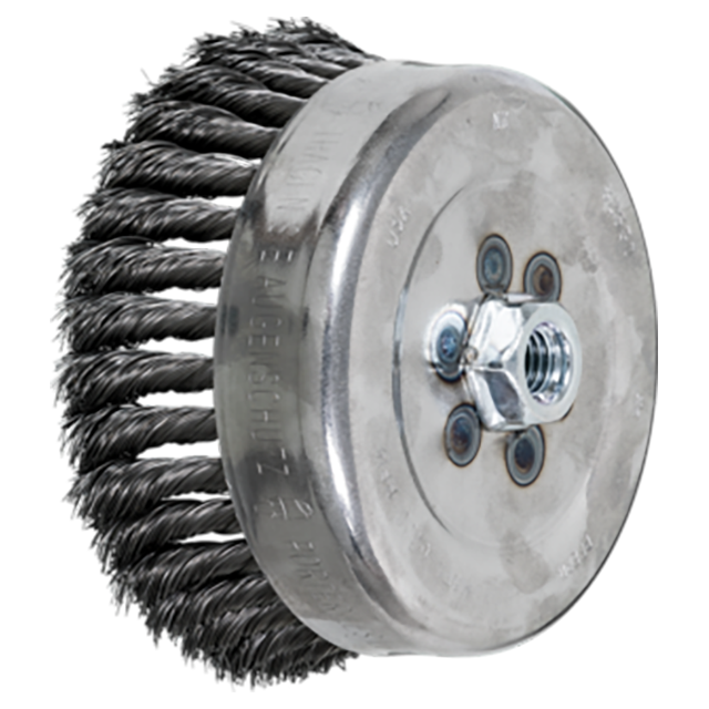Pferd 79182530 | 82530 6" Diameter x 5/8"-11 Thread Carbon Steel Cup Brush
