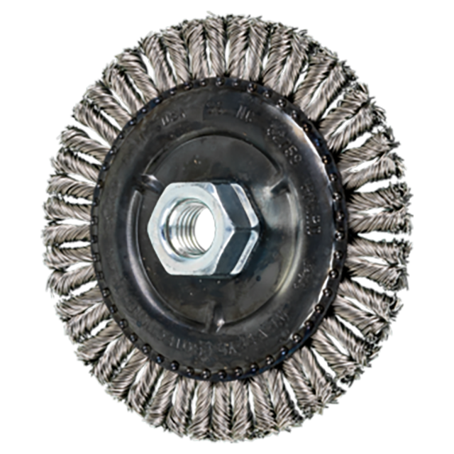 Pferd 79182759 | 82759 4-7/8" Diameter x 3/16" Width Stringer Bead Wheel Brush