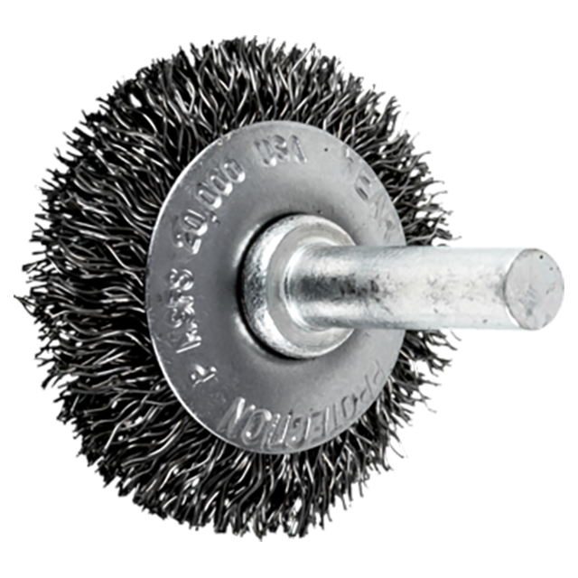 Pferd 79182852 | 82852 1-1/2" Diameter x 1/8" Width Carbon Steel Mounted Flared Cup Brush