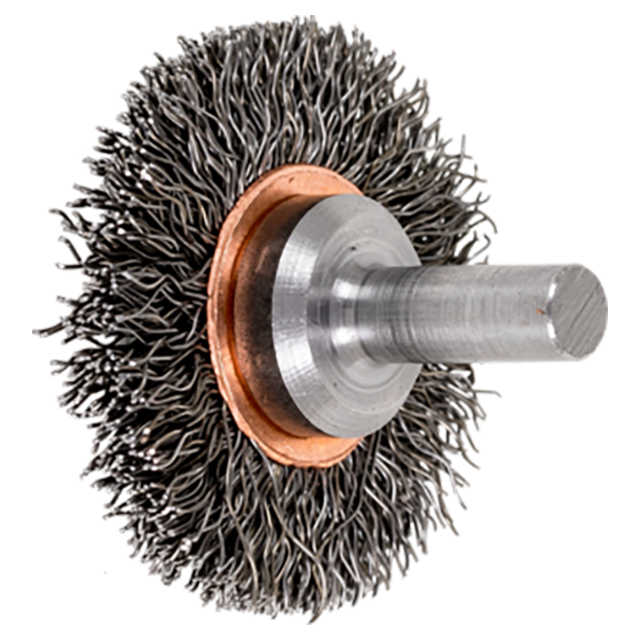 Pferd 79182892 | 82892 1-1/2" Diameter x 1/4" Width Carbon Steel Wire Wheel Brush