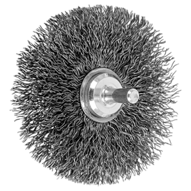 Pferd 79182900 | 82900 3" Diameter x 5/8" Width Carbon Steel Wire Wheel Brush