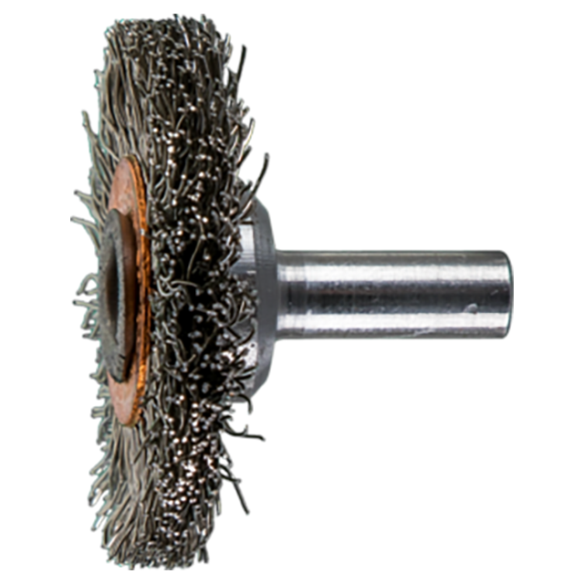 Pferd 79182906 | 82906 1-1/2" Diameter x 1/4" Width Stainless Steel Wire Wheel Brush