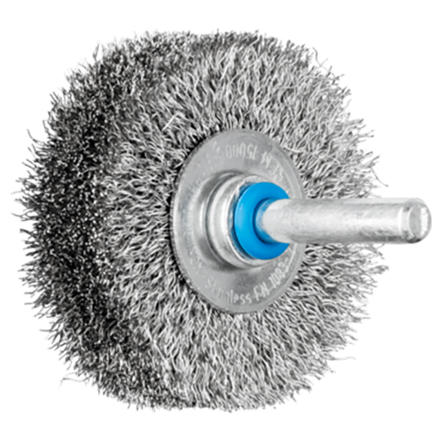 Pferd 79182951 | 82951 2" Diameter x 5/8" Width Stainless Steel Mounted Wheel Brush