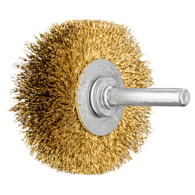 Pferd 79182953 | 82953 2" Diameter x 5/8" Width Stainless Steel Mounted Wheel Brush