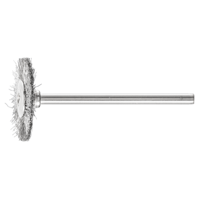 Pferd 79183212 | 83212 1" Diameter x 1/16" Width Stainless Steel Mounted Wheel Brush
