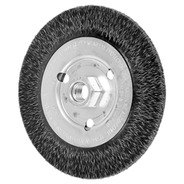 Pferd 79183507 | 83507 6" Diameter x 3/16" Width Wheel brush crimped