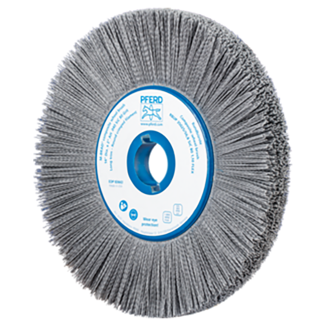 Pferd 79183663 | 83663 14" Diameter x 80 Grit Composite Wheel Brush