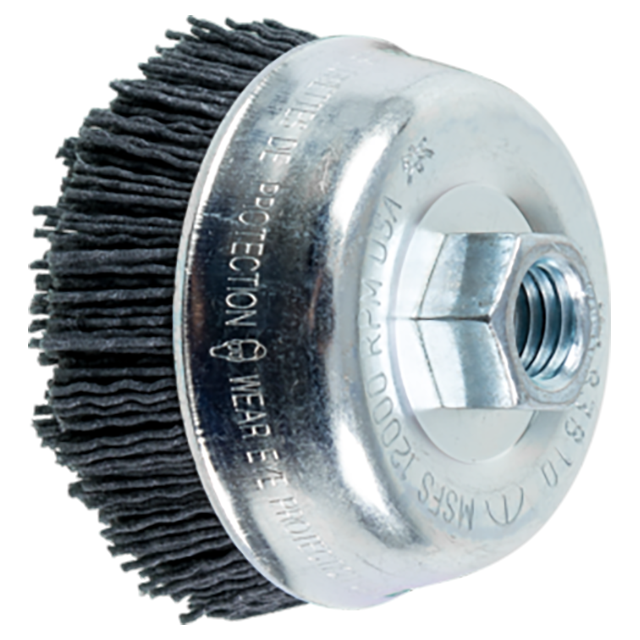 Pferd 79183810 | 83810 3-1/2" Diameter x 120 Grit Silicon Carbide Cup Brush