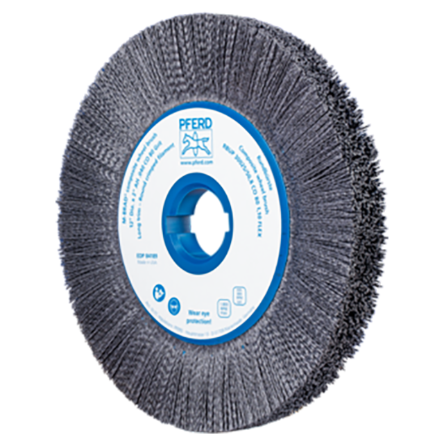 Pferd 79184152 | 84152 14" Diameter x 120 Grit Composite Wheel Brush