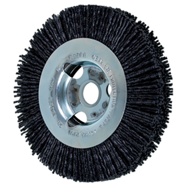 Pferd 79184211 | 84211 4" Diameter x 120 Grit Ceramic Oxide Wheel Brush