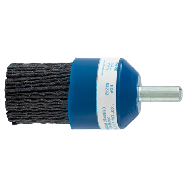 Pferd 84242 | 84242 1" Diameter x 80 Grit Ceramic Oxide Mounted Disc Brush
