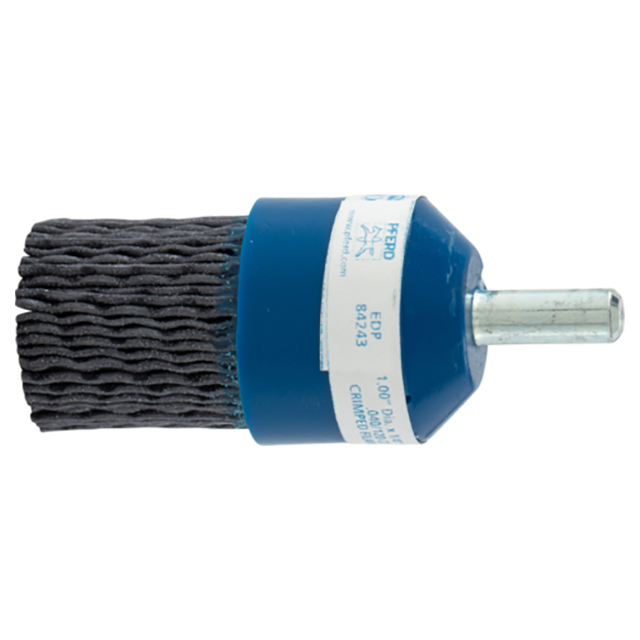 Pferd 79184243 | 84243 1" Diameter x 120 Grit Mounted Disc Brush