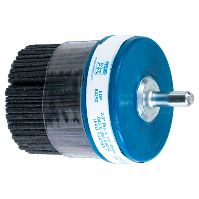 Pferd 79184250 | 84250 2" Diameter x 80 Grit Silicon Carbide Mounted Disc Brush