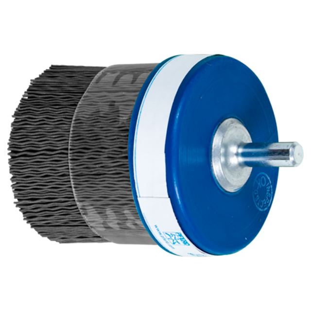 Pferd 79184254 | 84254 2" Diameter x 320 Grit Silicon Carbide Mounted Disc Brush