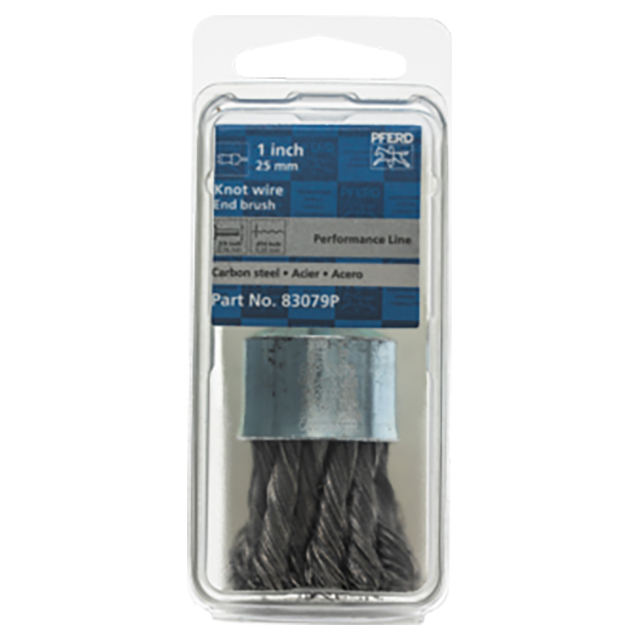 Pferd 79184780 | 83079P 1" Diameter Carbon Steel Wire Brush