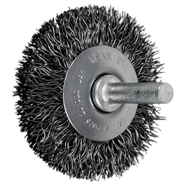 Pferd 79184814 | 82878P 2" Diameter x 3/8" Width Carbon Steel Mounted Flared Cup Brush