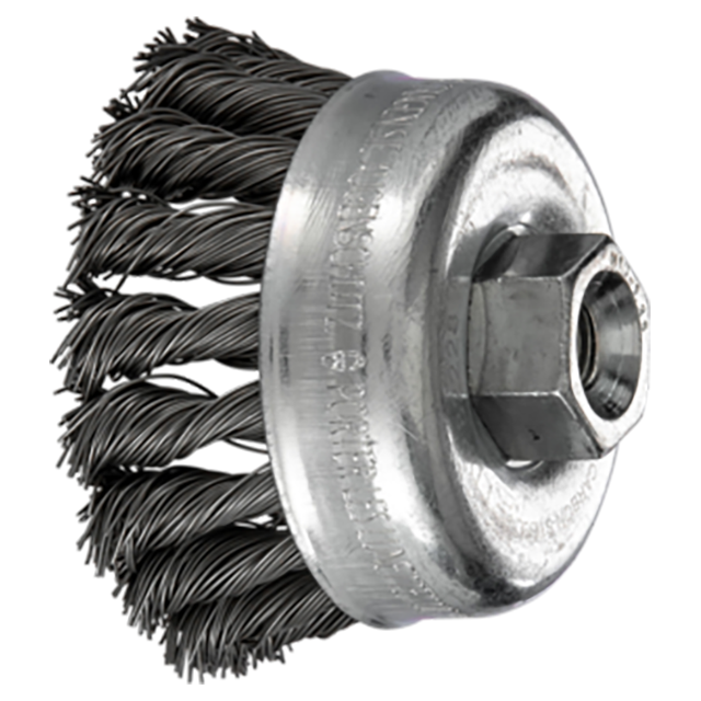Pferd 79184909 | 82226P 2-3/4" Diameter x M10x1,50 Thread Carbon Steel Cup Brush