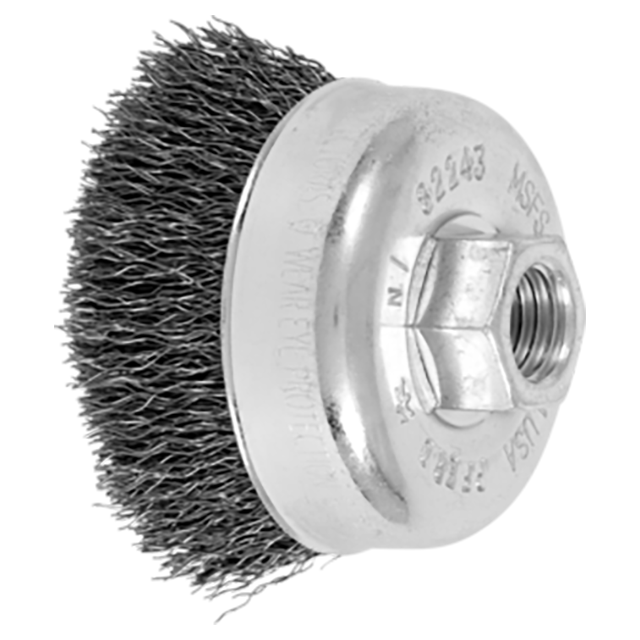 Pferd 79184912 | 82243P 2-3/4" Diameter x 7/8" Length Carbon Steel Cup Brush