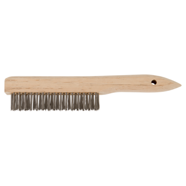 Pferd 79185053 | 85053 10" OAL x 5" Width Stainless Steel Shoe Handle Scratch Brush