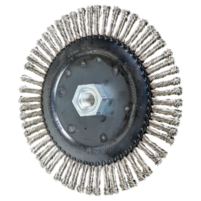 Pferd 79188044 | 88044 6-7/8" Diameter x 3/16" Width Stringer Bead Wheel Brush