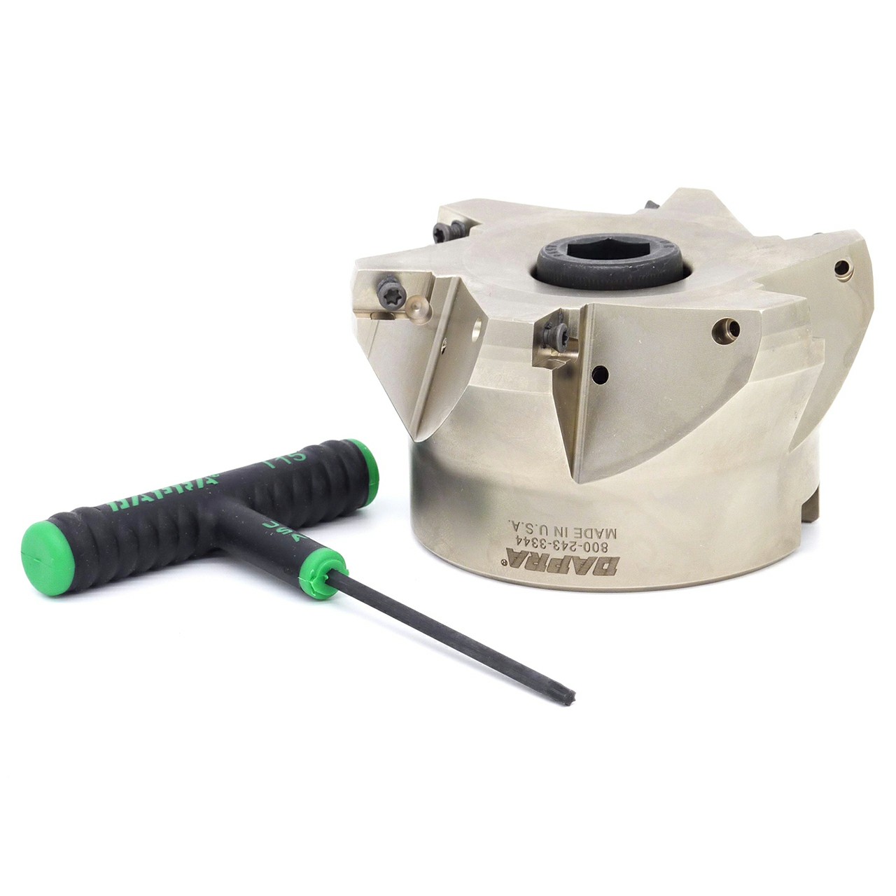 Dapra 22245 | BCSM4000-1500-R55-6C 1.500" Diameter x 2.250" OAL6 Edge Square Shoulder Shell Mill