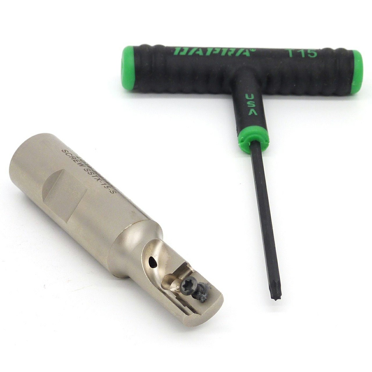 Dapra 20040C | SSEM0625-0750-R55-1C 0.625 Diameter x 16.00mm Insert Size x 3.350" OAL 1 Edge Steel Square Shoulder End Mill