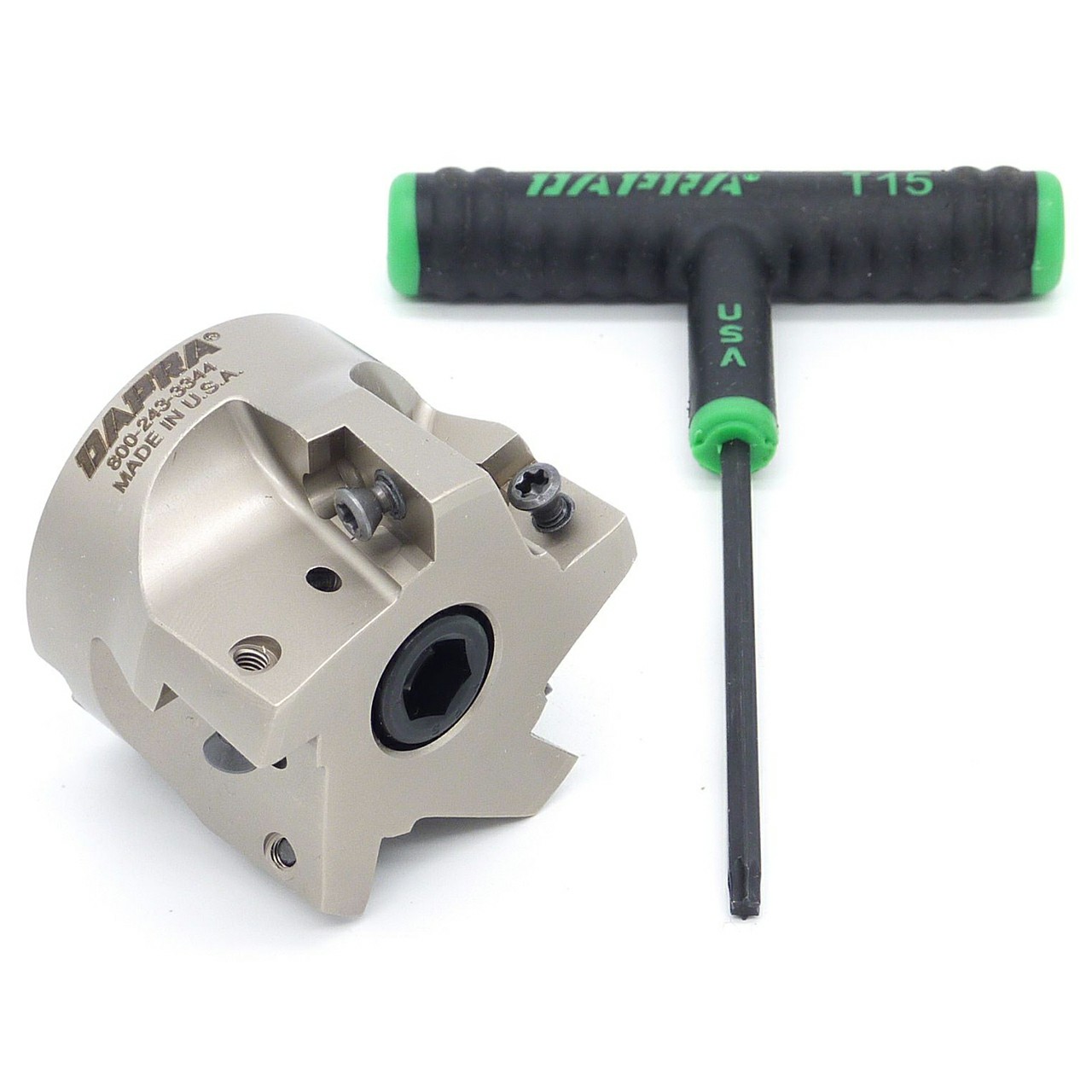 Dapra 20940 | SSSM2000-0750-R55-5C 0.750" Diameter x 1.500" OAL5 Edge Square Shoulder Shell Mill