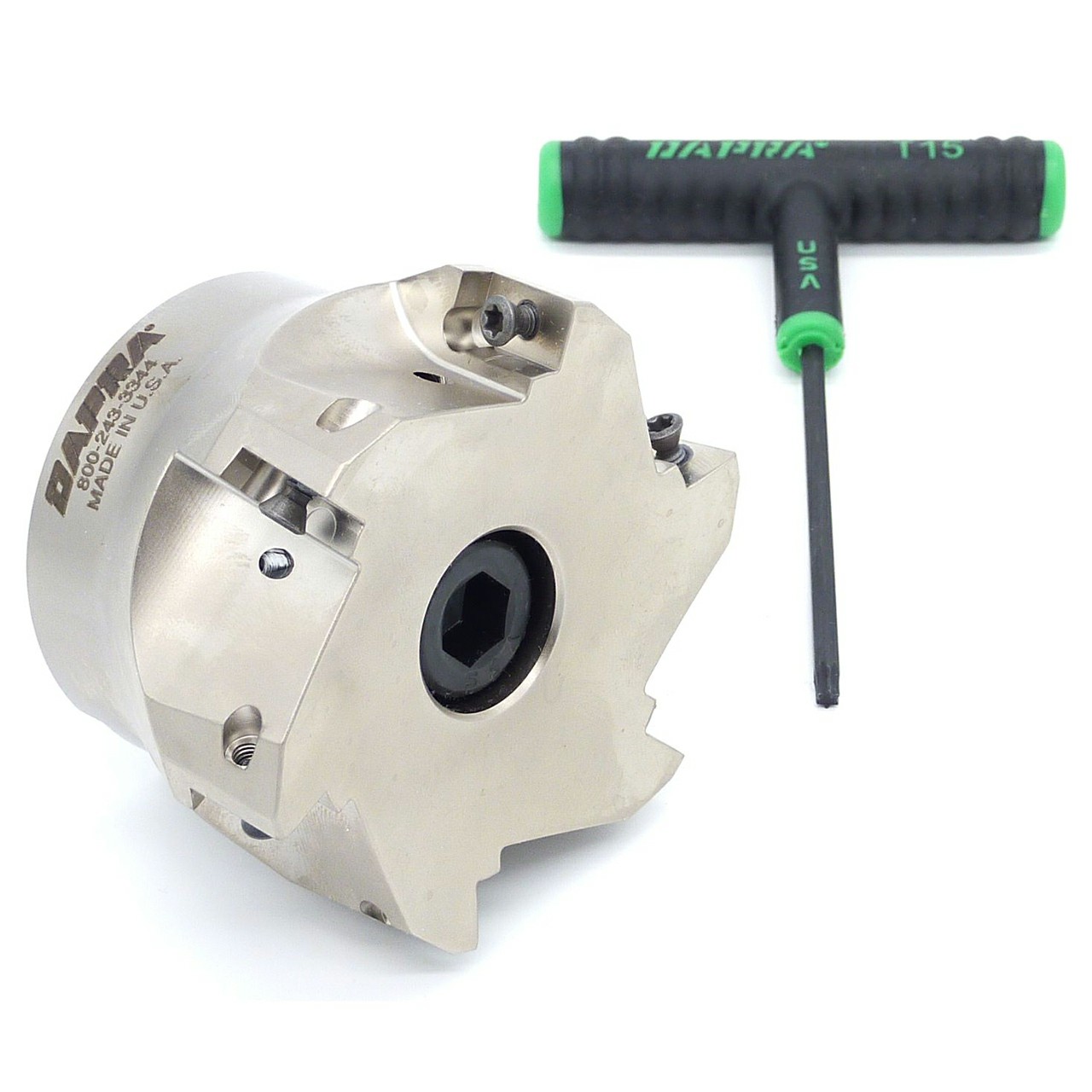 Dapra 20960 | SSSM3000-1000-R55-6C 1.000" Diameter x 2.000" OAL6 Edge Square Shoulder Shell Mill