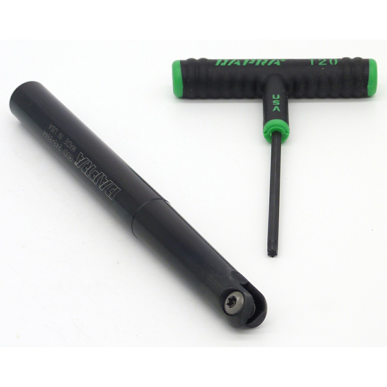 Dapra 40140 | BNEM-0625-6250-SS 0.625" Diameter x 6.250" OAL 2 Edge Steel Ball Nose End Mill