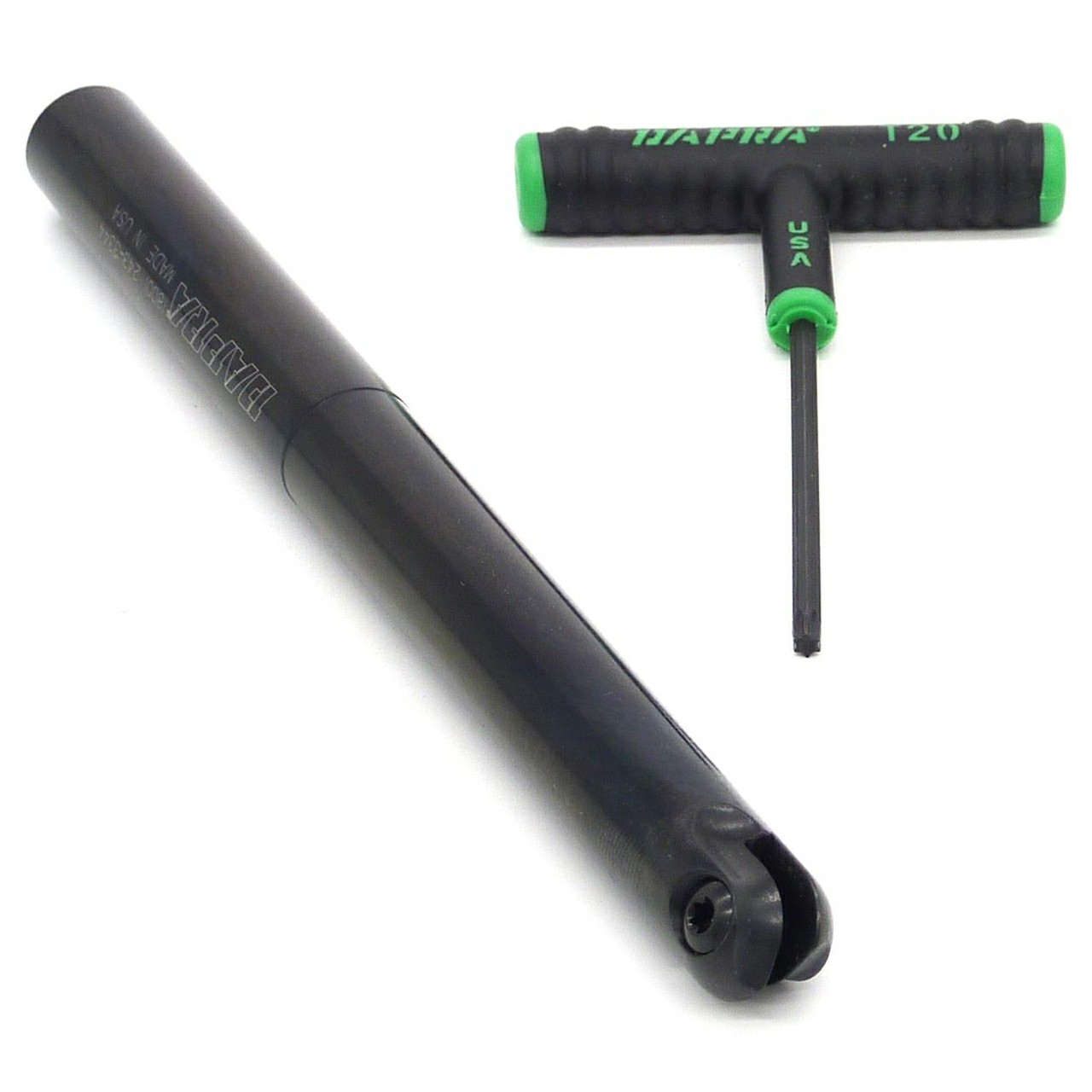 Dapra 40170 | BNEM-0750-8250-SS 0.750" Diameter x 8.250" OAL 2 Edge Steel Ball Nose End Mill