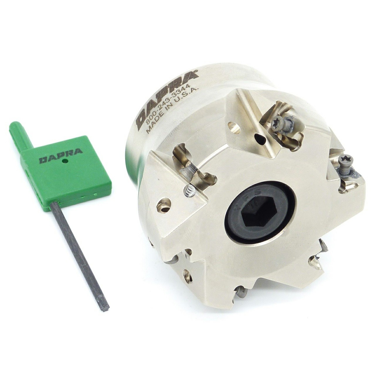 Dapra 33410 | DSSSM-2500-1000-D45-6C 1.000" Diameter x 1.750" OAL 6 Edge Square Shoulder Shell Mill