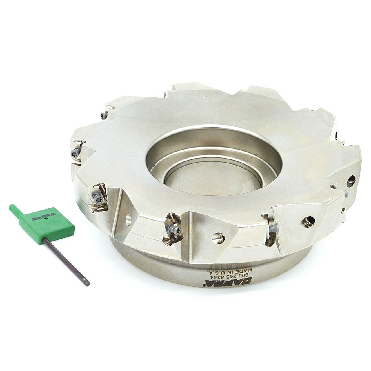 Dapra 33430 | DSSSM-6000-2000-D45-10 2.000" Diameter x 2.000" OAL 10 Edge Square Shoulder Shell Mill