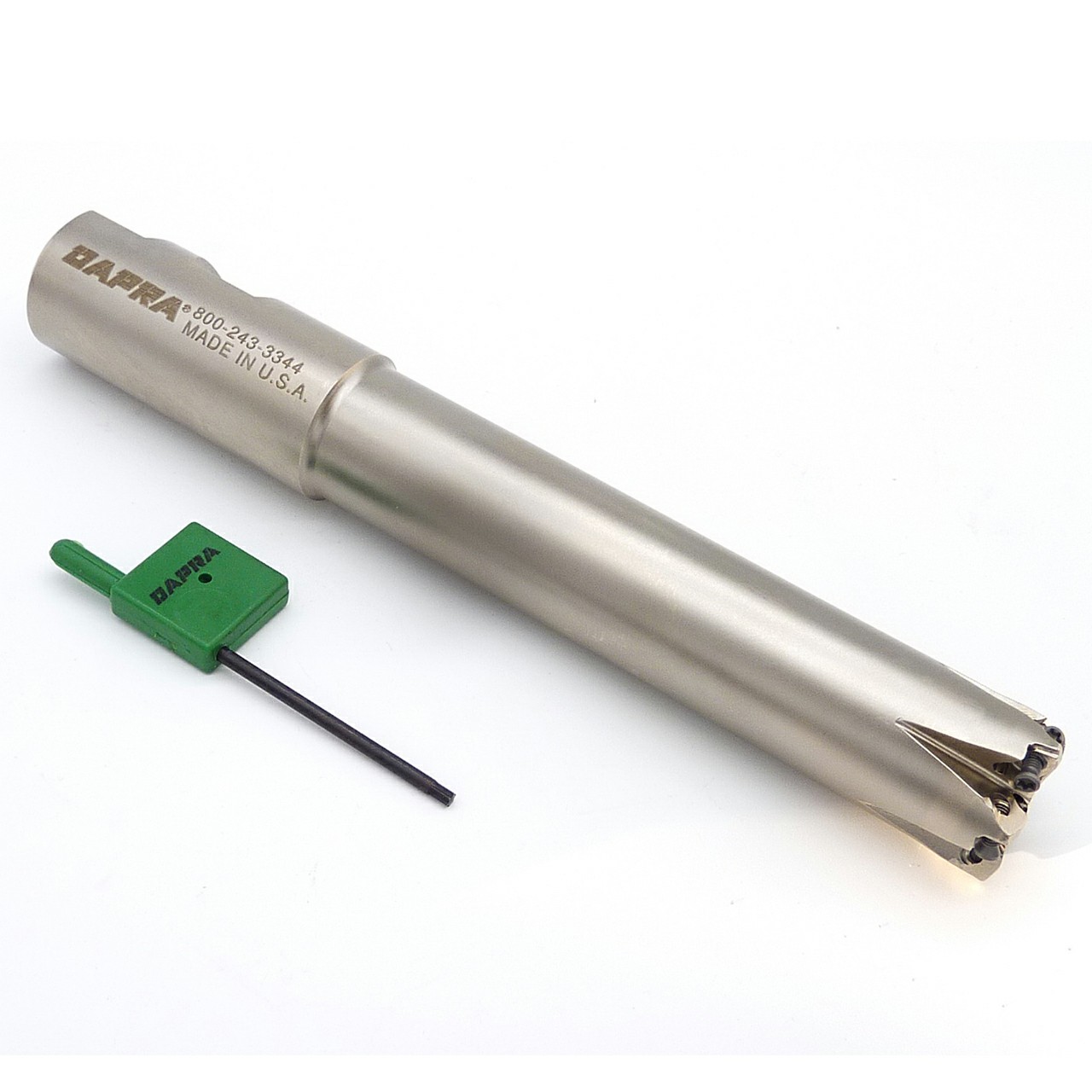 Dapra 72045 | DTMEM100-450-R2-5C 1.000 Diameter x DTM-06 Size 5 Edge Vapor End Mill