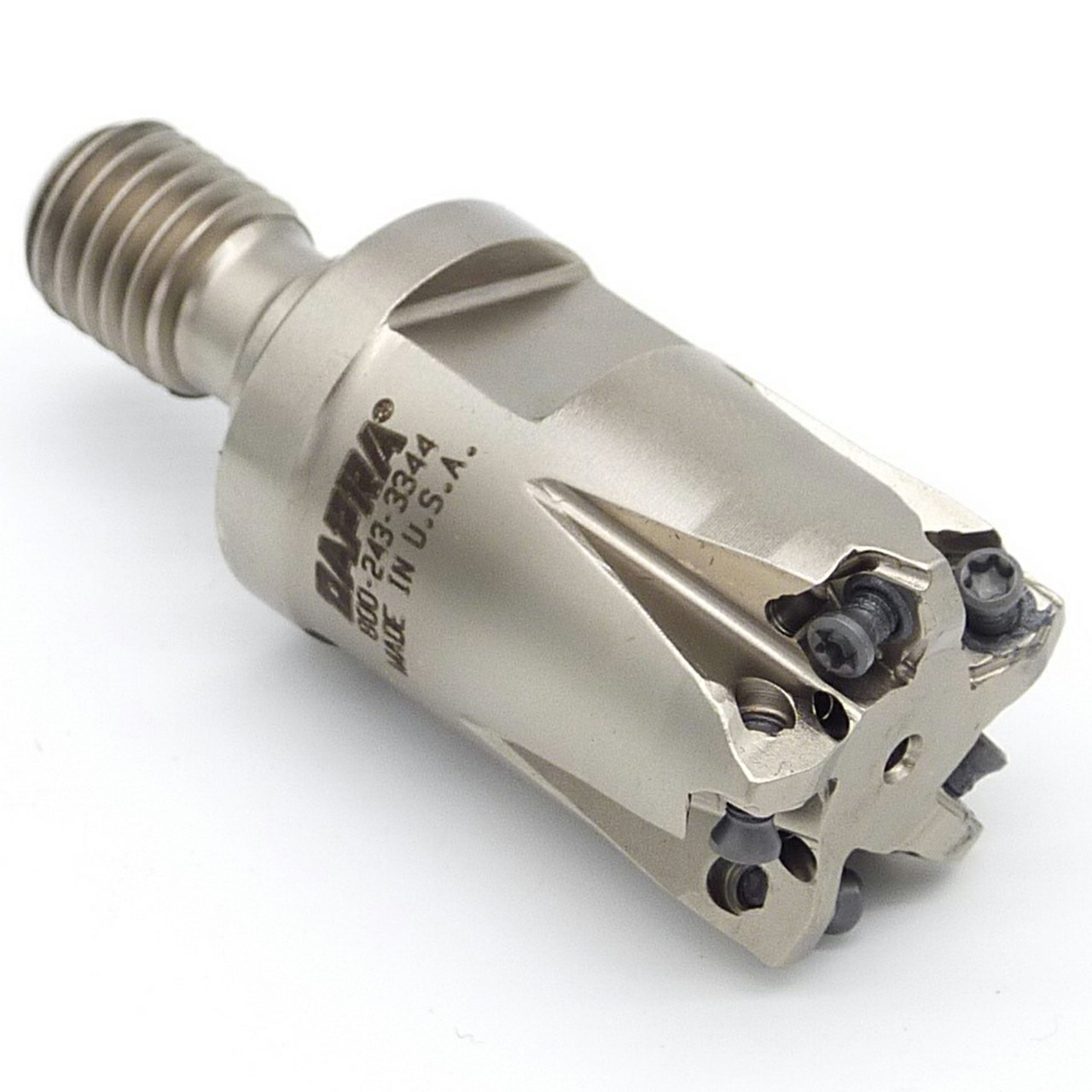 Dapra 72206| DTMEM100-MOD-R2-5C 1.000" Diameter x DTM-06 Size M12 Thread 5 Edge High Feed Vapor Modular Head